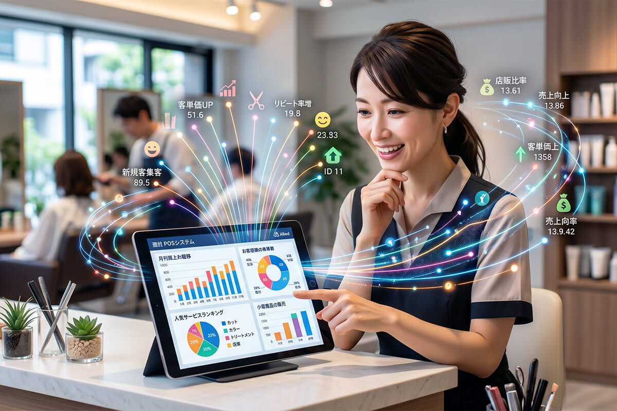 POS データとは? 美容室でできること