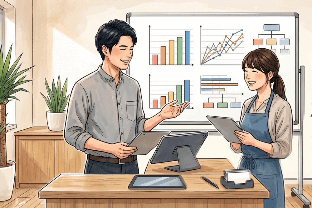 スタッフ分析のイメージ